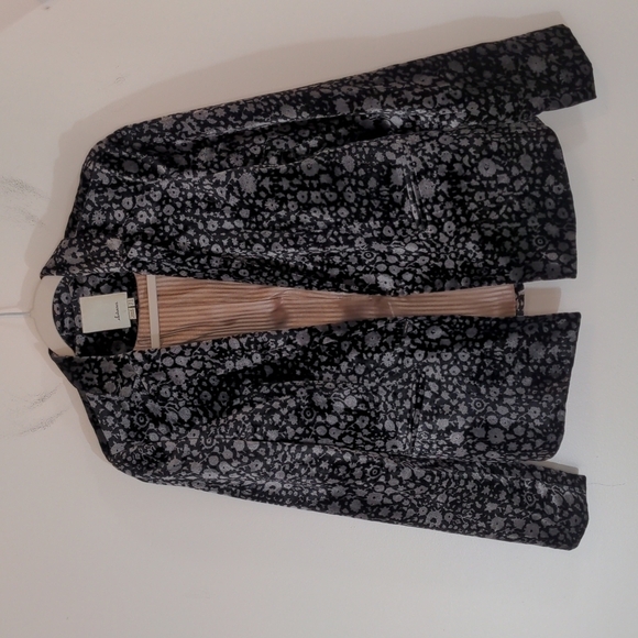 ANTHROPOLOGIE Elevenses Lumi Velvet Jacket 2 - Picture 4 of 11